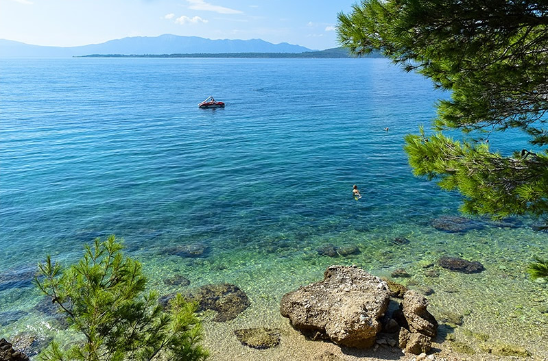 Živogošće Blato plaža Dole